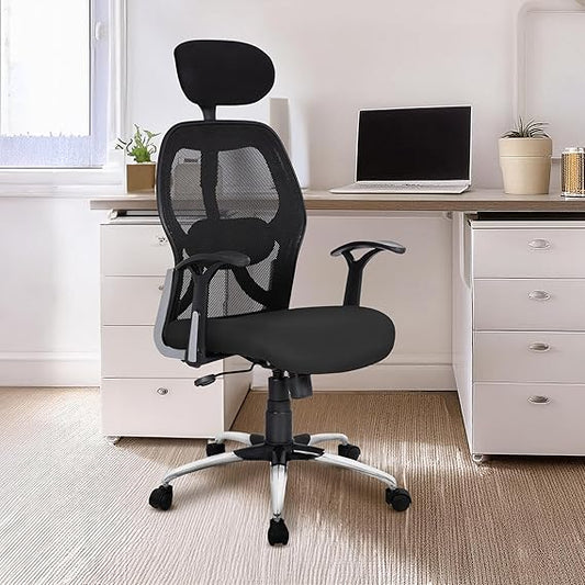 DecorMama Selvina High Back Chair Office Chair