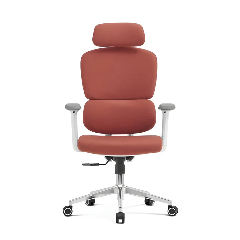 DecorMama Siren High Back Ergonomic Office Chair – angle 2 on white