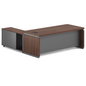 DecorMama Apex Executive L-Shaped Office Desk