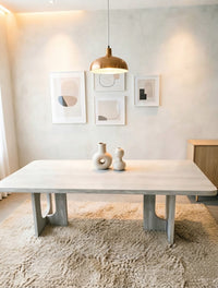 DecorMama Modern Dining Table – room setting
