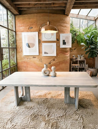 DecorMama Modern Dining Table – room setting