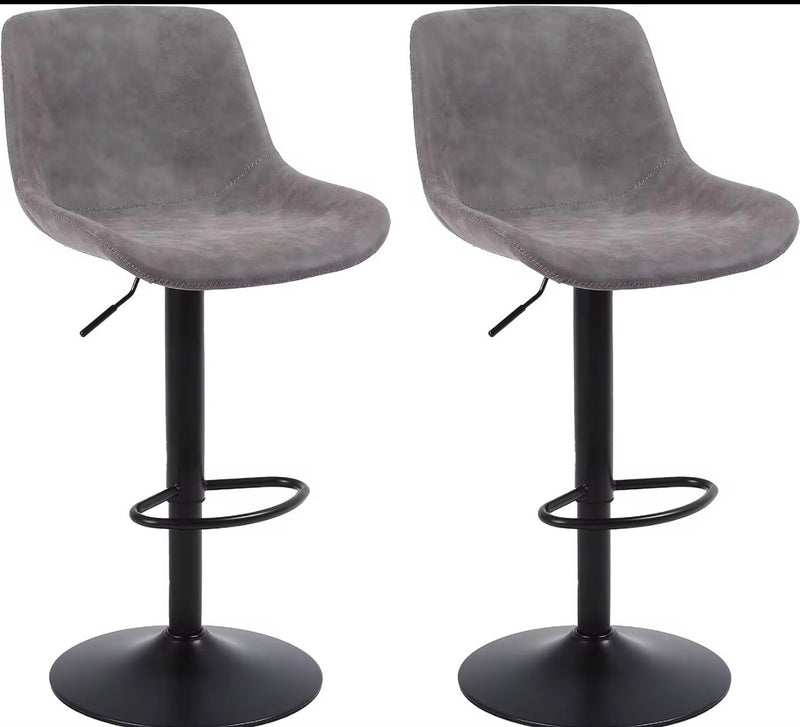 Classic Backrest Bar Stool – 2 Pack