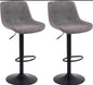 DecorMama Classic Backrest Bar Stool – 2 Pack