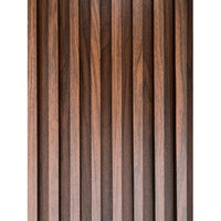 DecorMama 3D Slat Wall Panels – WPC Cladding – Single & Packs – room setting