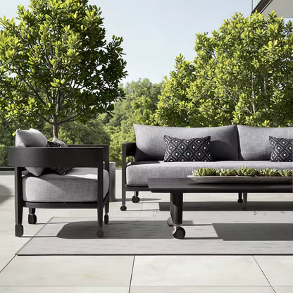 DecorMama Hangkai Architectural Aluminum Lounge Set