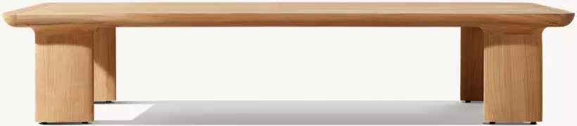 DecorMama Balmain Architectural Teak Lounge Set