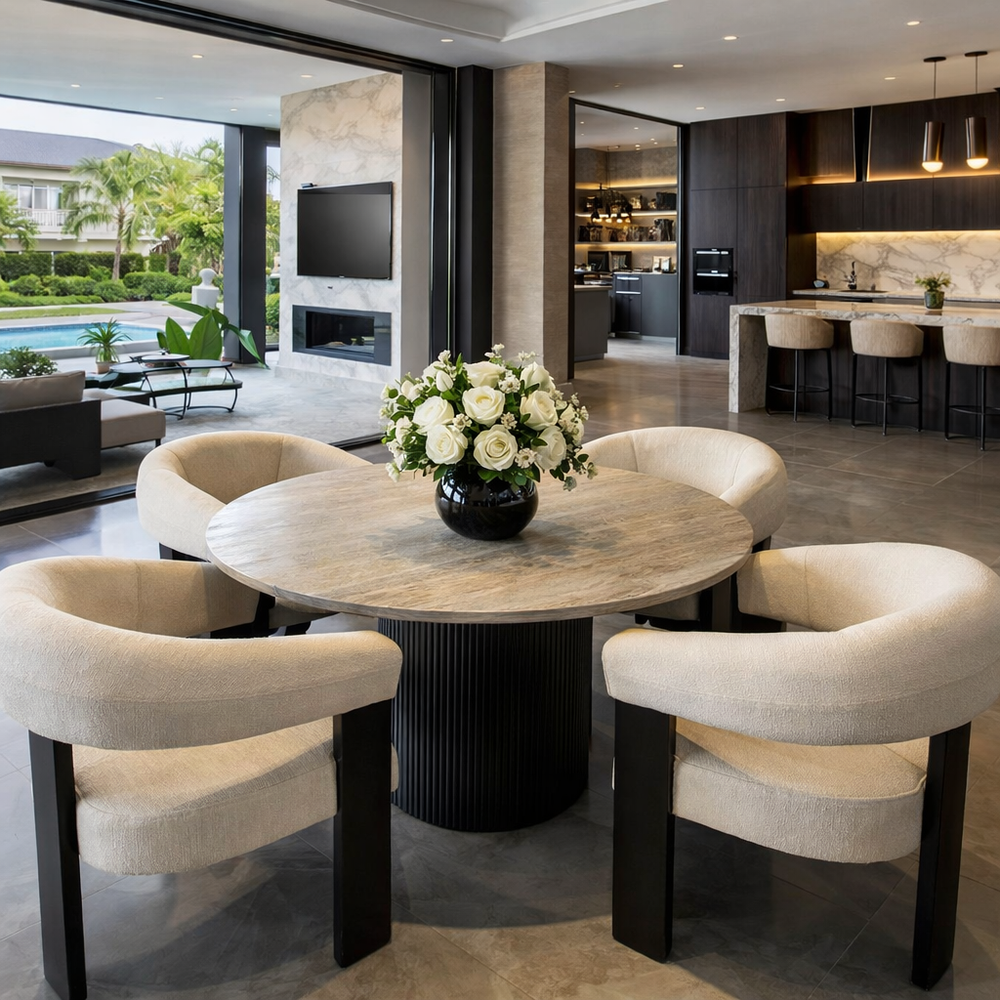 Delilah 4 Seater Dining Set