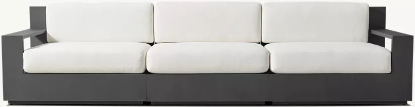 DecorMama Marbella Architectural Aluminum Lounge Set