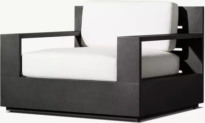 DecorMama Marbella Architectural Aluminum Lounge Set