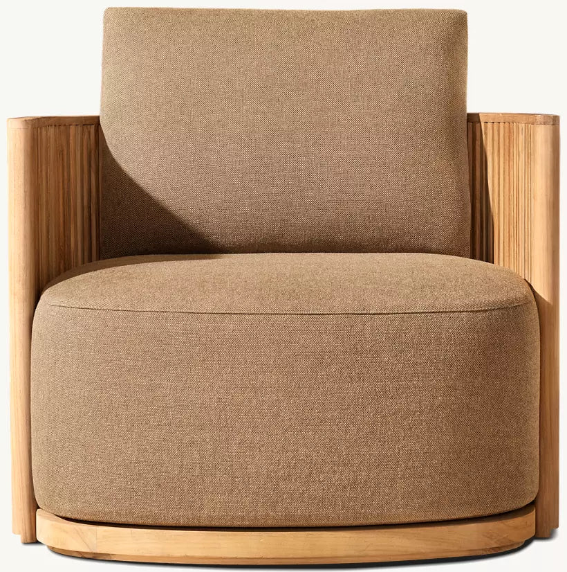 DecorMama Matira Architectural Teak Lounge Set