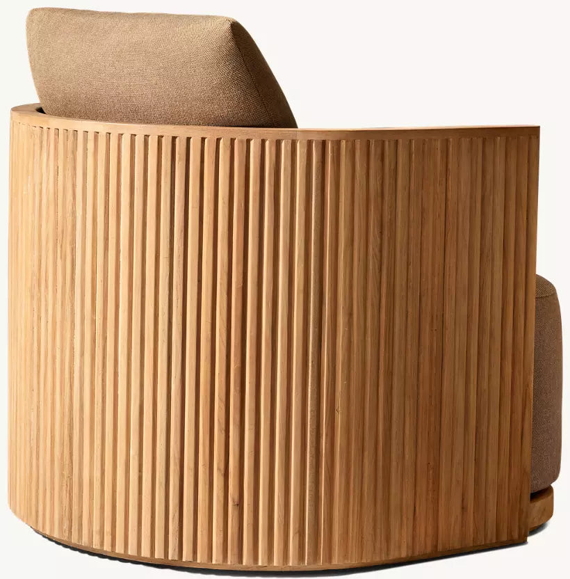 DecorMama Matira Architectural Teak Lounge Set