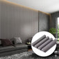 DecorMama® WPC Fluted Wall Panel — Oak Wood (10 Pack)