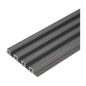 DecorMama® WPC 3D Slat Wall Cladding — Taupe Linen