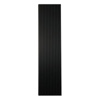 DecorMama Oak Veneer Acoustic Slat Panels, Black Oak acoustic slat panel, full sheet