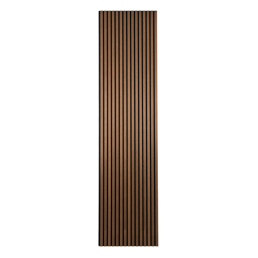 DecorMama Acoustic Slat Panel – Oiled Oak, cut-out on white