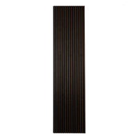 DecorMama Oak Veneer Acoustic Slat Panels, Smoke Oak acoustic slat panel, full sheet