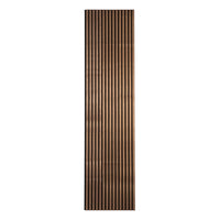DecorMama Oak Veneer Acoustic Slat Panels, Walnut acoustic slat panel, full sheet